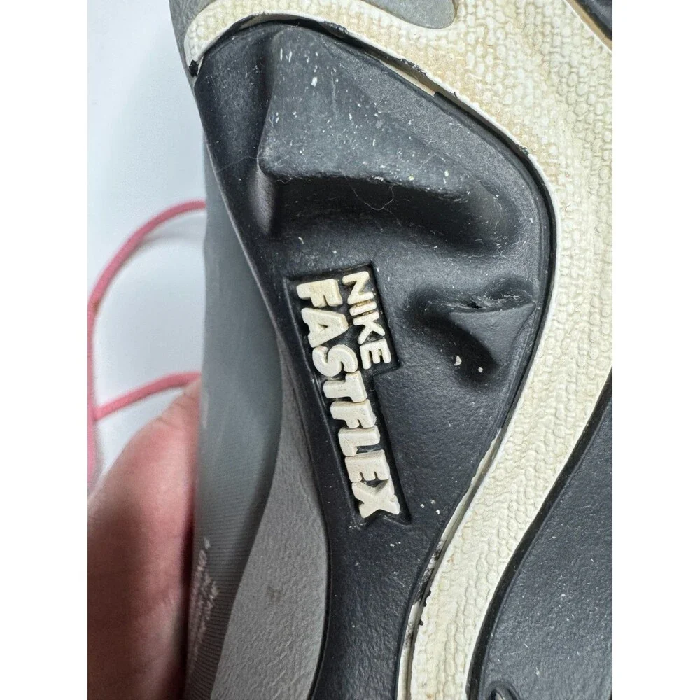 Nike GG Youth Girls 8.5 Hyperdiamond 4 Keystone Softball Cleats Grey Black
